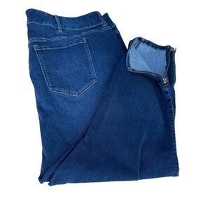 Torrid Premium Jegging Jeans 26 Button Fly Dark Wash Stretch High Rise Ankle Zip